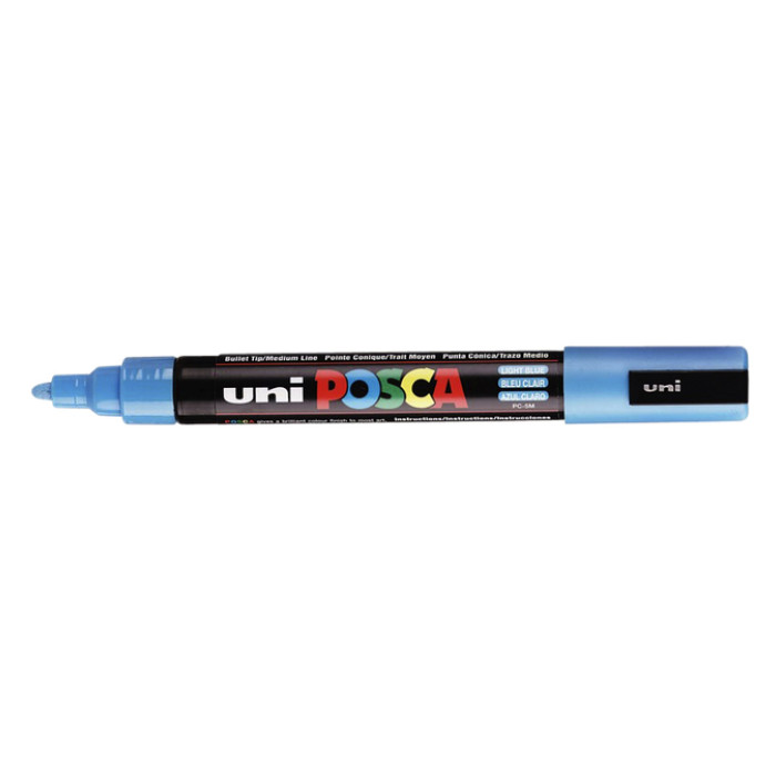 Paintmarker Uni POSCA PC5M medium lichtblauw