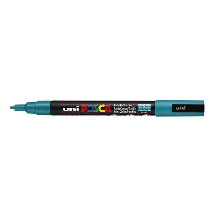 Paintmarker Uni POSCA PC3M fijn smaragdgroen