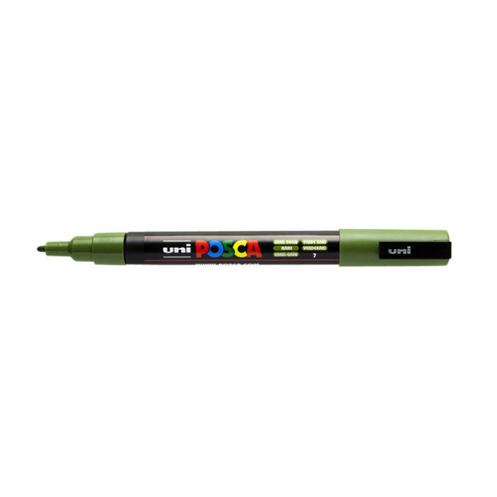 Paintmarker Uni POSCA PC3M fijn kaki
