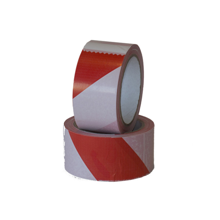 Waarschuwingstape IEZZY 50mmx66m rood/wit