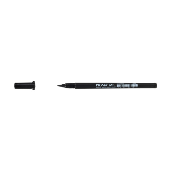 Brushpen Sakura Pigma medium zwart