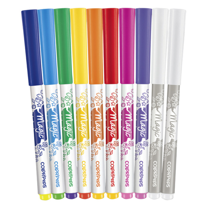 Viltstift Maped Color'Peps Magic set รก 10 kleuren