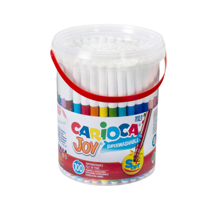 Viltstiften Carioca Joy pot à 100 stuks