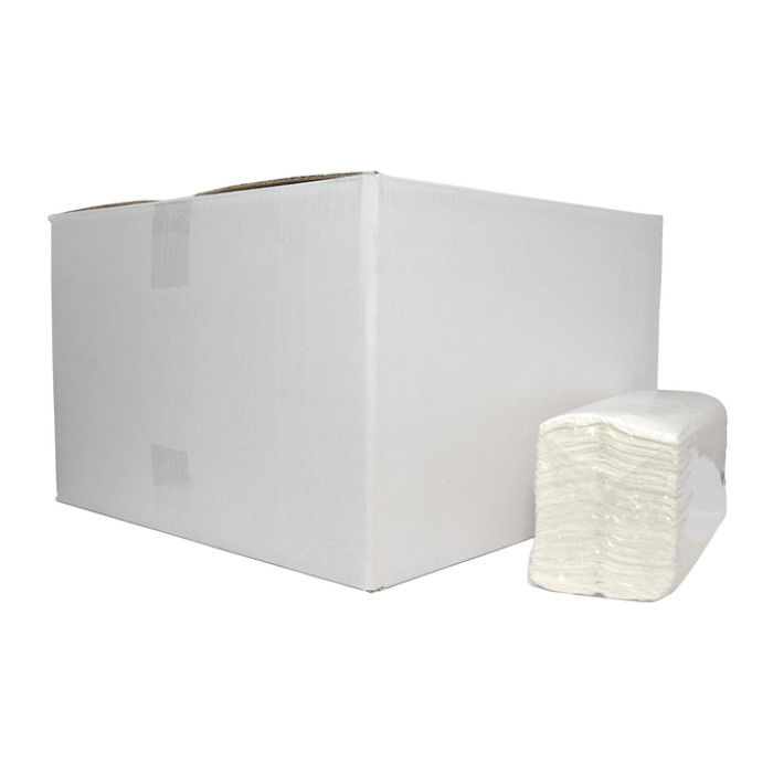 Handdoek Cleaninq C-vouw 2l 250x310mm 16x152st wit