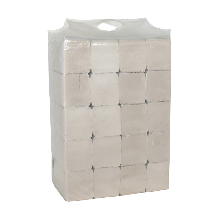 Handdoek Z-vouw 2l 240x230mm 20x190st wit