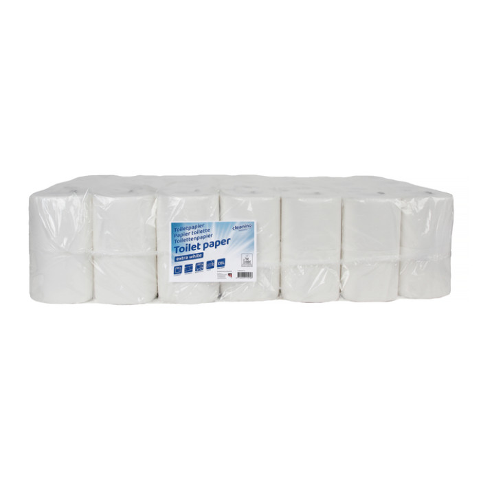 Toiletpapier Cleaninq 3-laags 250vel wit