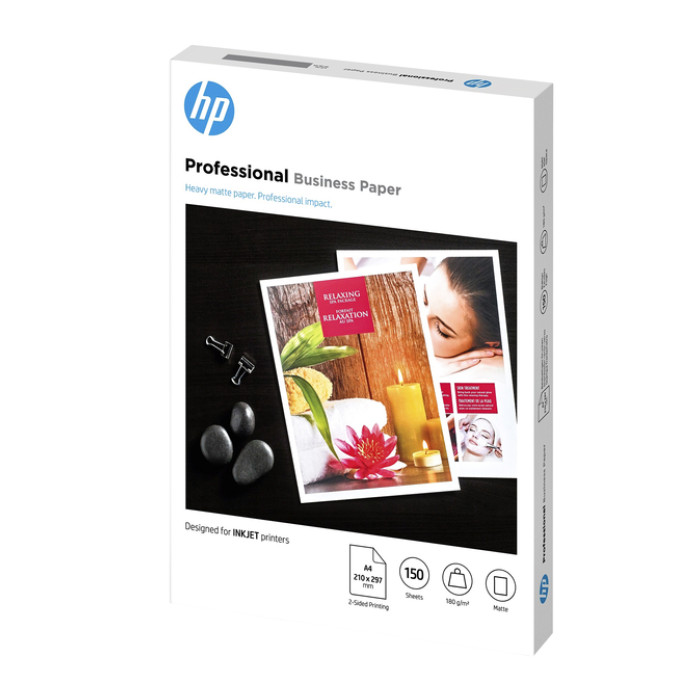 Inkjetpapier HP 7MV79A A4 mat 180gr 150 vel