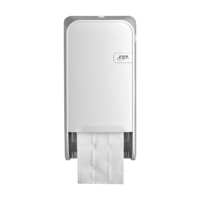 Toiletpapierdispenser Quartzline Q1 systeemrol duo wit 441001