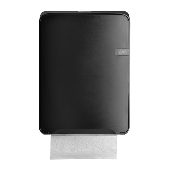 Handdoekdispenser Quartzline Q8 zwart 441152