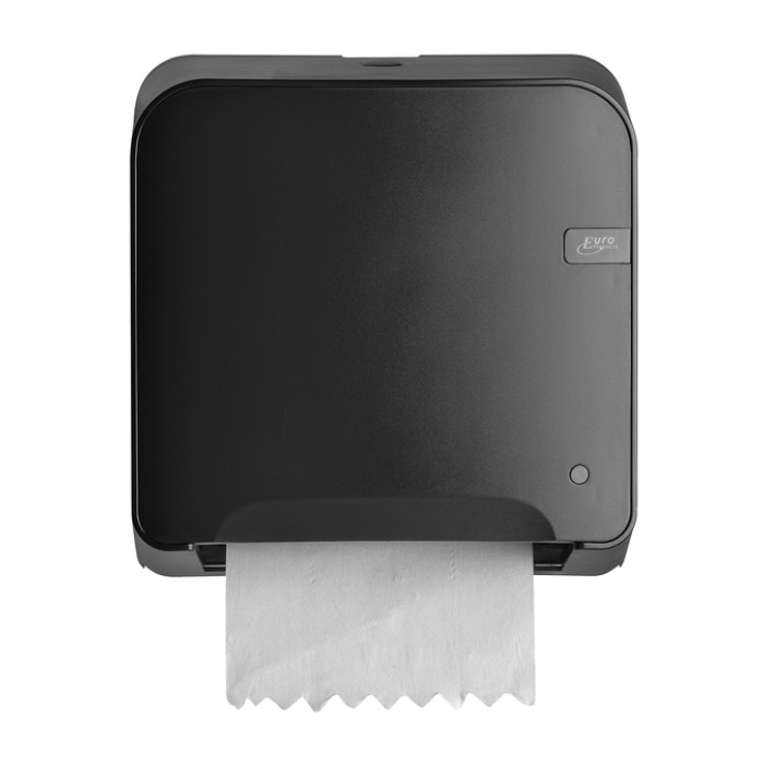 Handdoekroldispenser Quartzline Q14 Matic XL klein zwart 441159