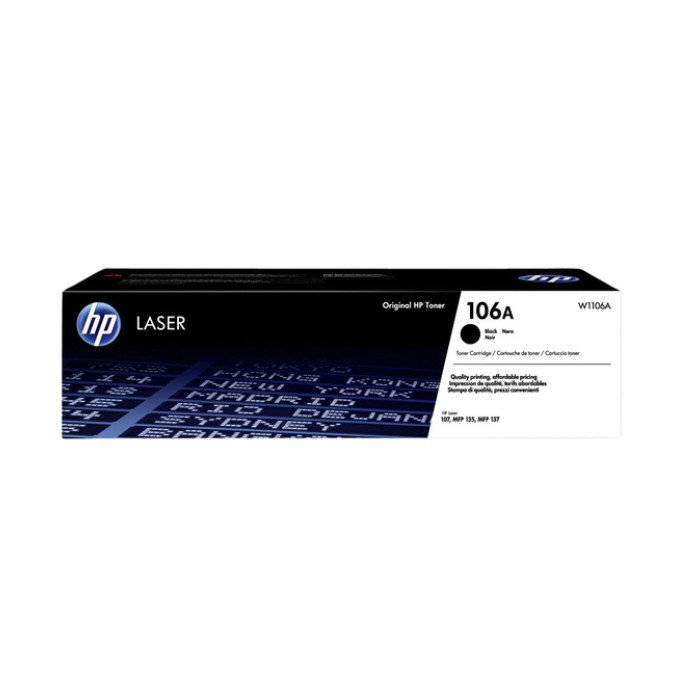 Tonercartidge HP W1106A 106A zwart