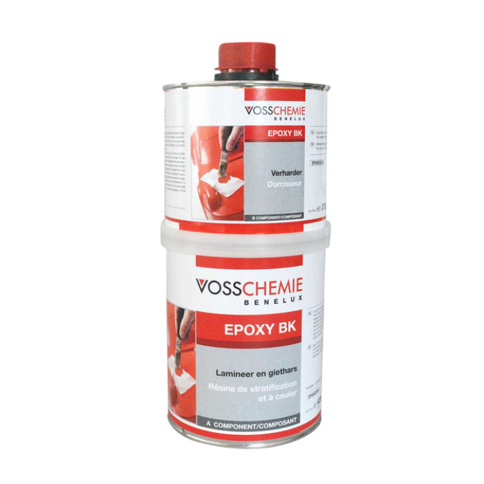 Epoxy-BK Voss hars 1kg + verharder