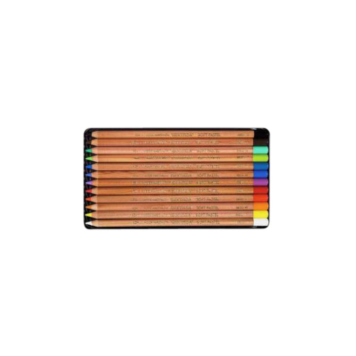 Pastelpotlood Koh-I-Noor gioconda 12 assorti
