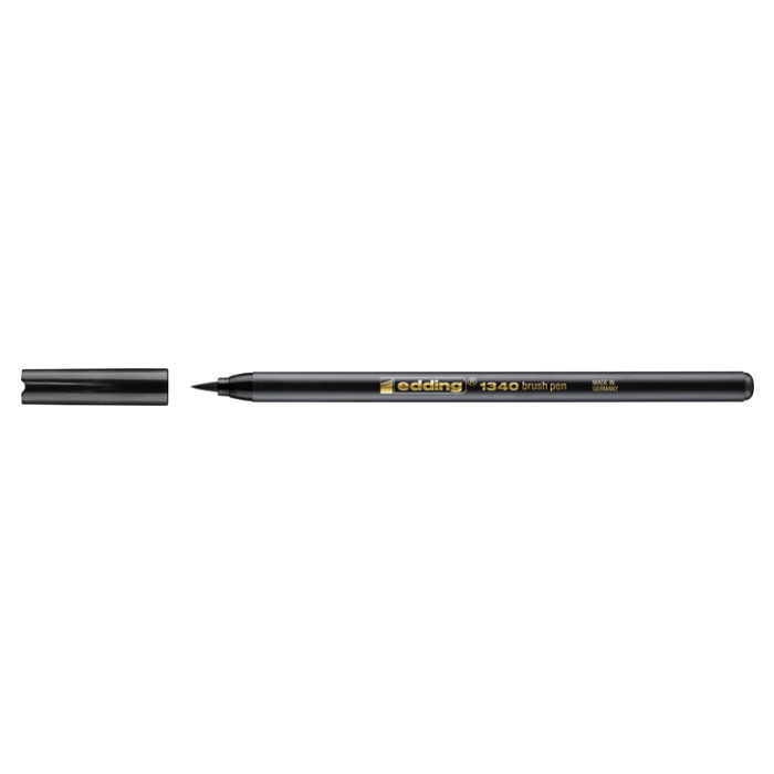Brushpen edding 1340 zwart