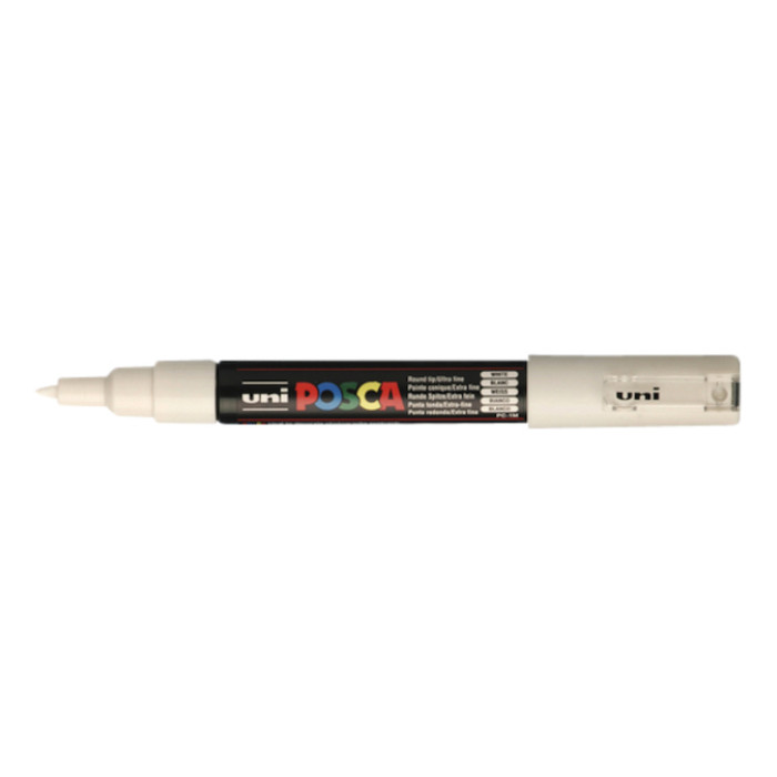 Paintmarker Uni POSCA PC1MC extra fijn wit