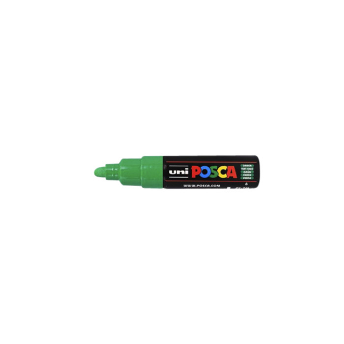 Paintmarker Uni POSCA PC7M breed donkergroen