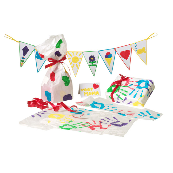 Vingerverf Creall Happy Ingredients 6 kleuren à 80ml