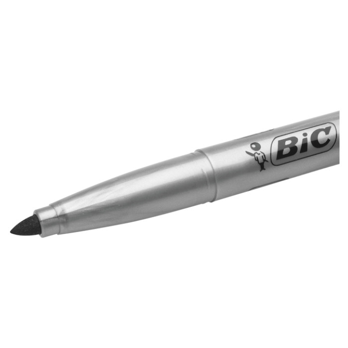 Viltstift Bic ecolutions rond fijn assorti blister à 4 kleuren