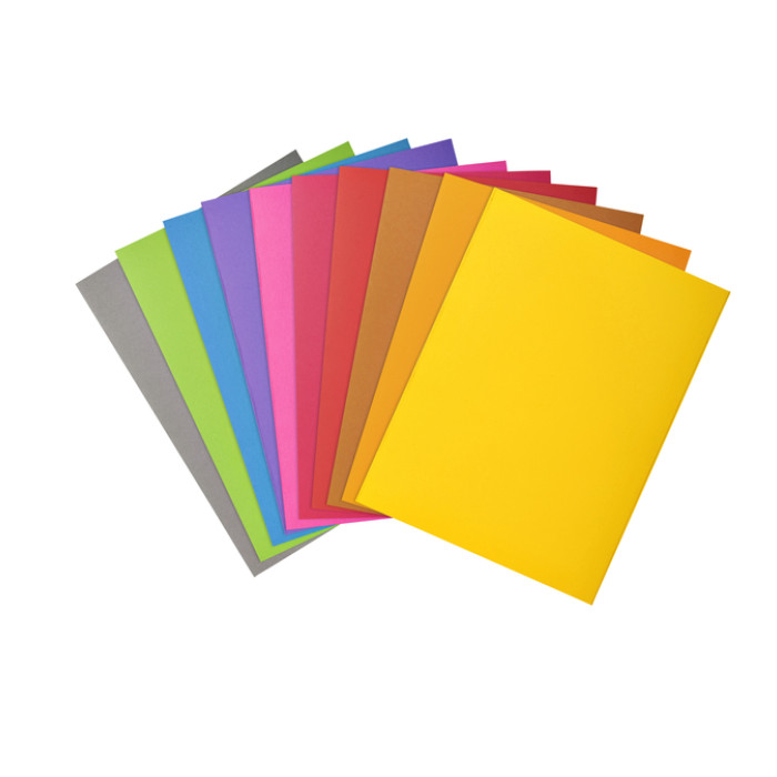 Vouwmap Exacompta ROCK'S A4 80g assorti 100 stuks