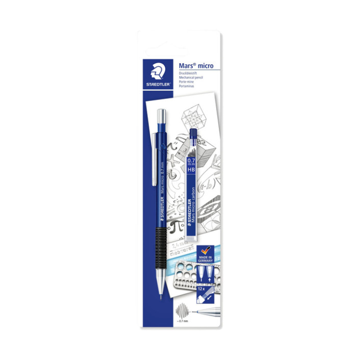 Vulpotlood Staedtler Marsmicro 0.7mm + extra fijnstiften