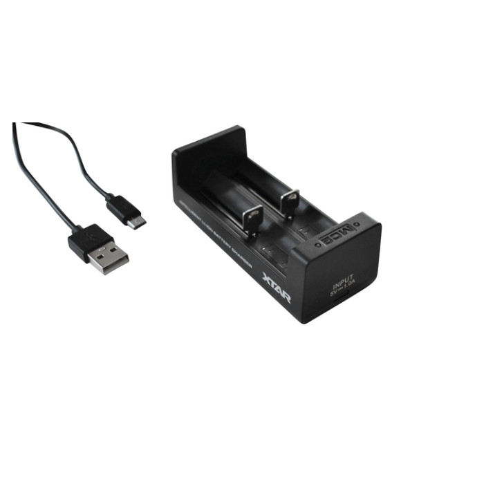 Acculader MAUL XTAR MC2 voor 2 accu‘s