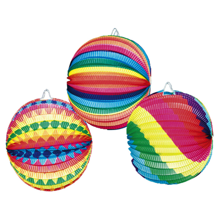 Bol-lampion 23cm assorti