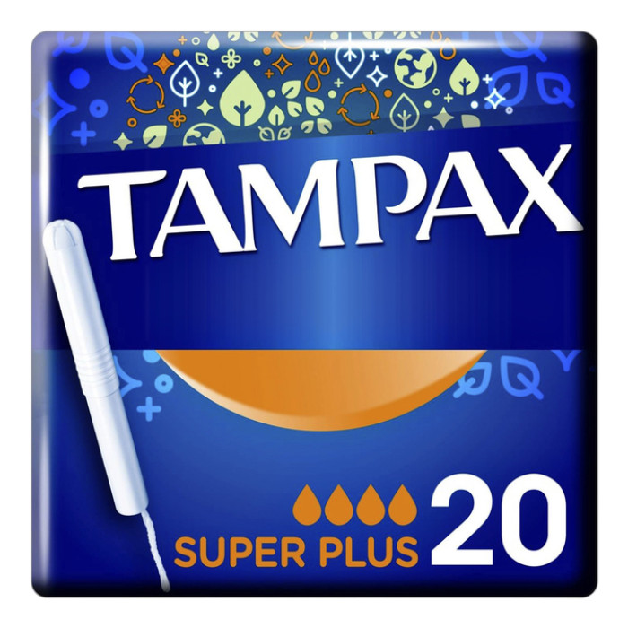 Tampons TAMPAX Cef Super Plus 20 stuks
