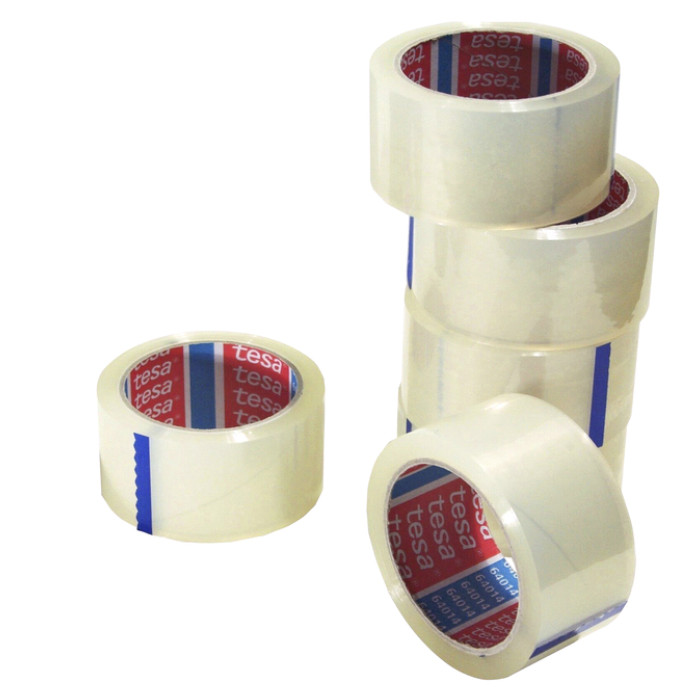 Verpakkingstape Tesa 50mmx66m PP transparant