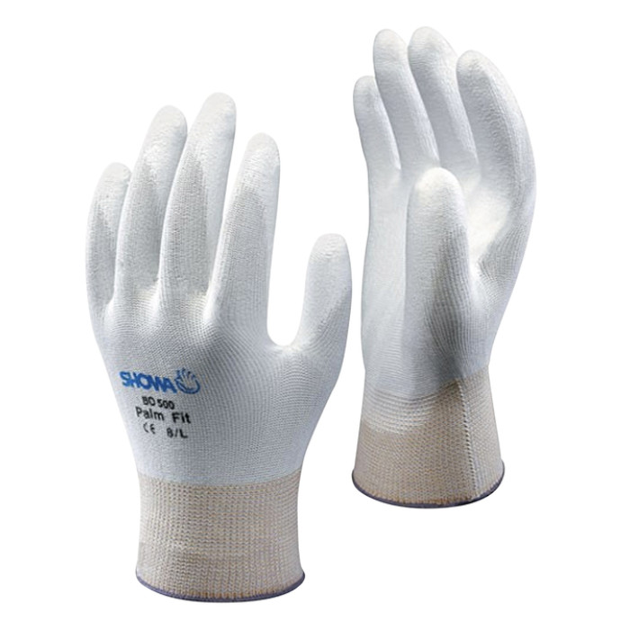 Griphandschoen Showa B0500 L wit