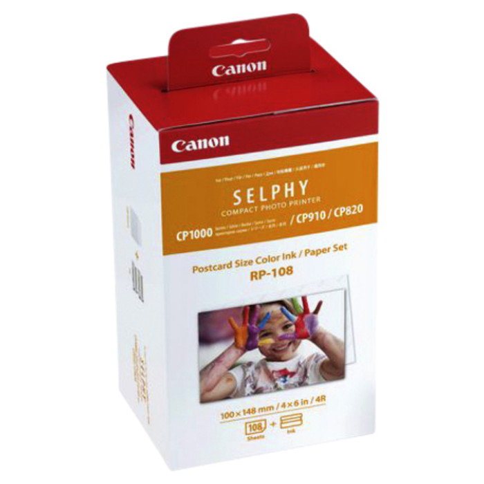 Fotopapier Canon RP-108 10x15cm + inktcartridge 108vel