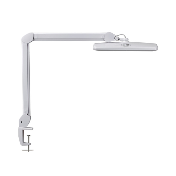 Werkpleklamp MAUL Intro LED tafelklem dimbaar wit