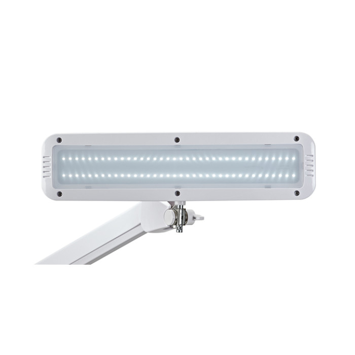 Werkpleklamp MAUL Intro LED tafelklem dimbaar wit
