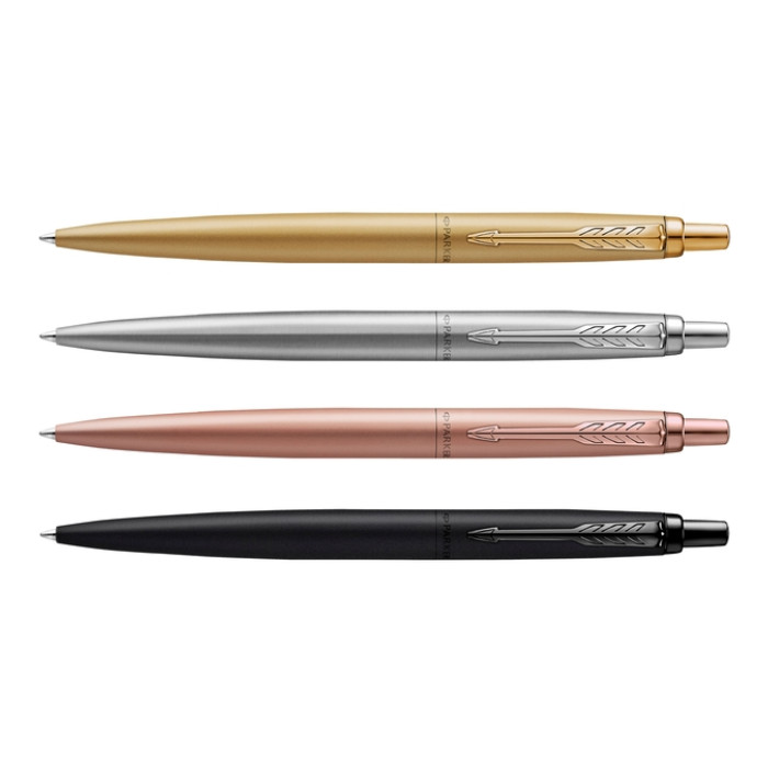 Balpen Parker Jotter XL Monochrome assorti medium 20 stuks