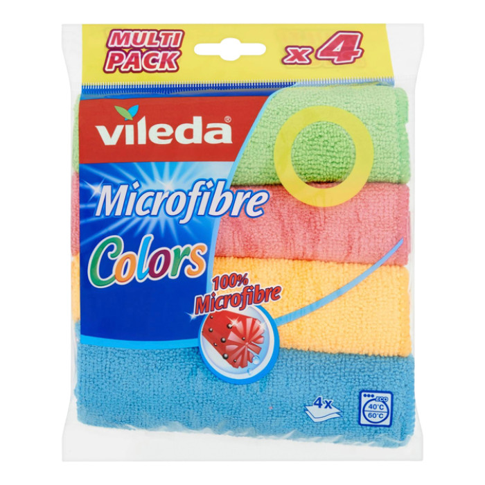 Microvezeldoeken Vileda 4-pack