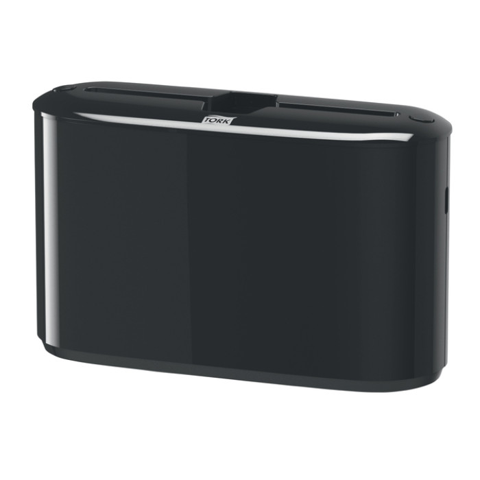 Handdoekdispenser Tork H2 Elevation Xpress countertop zwart 552208