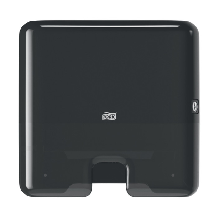 Handdoekdispenser Tork H2 Elevation Xpress klein zwart 552108
