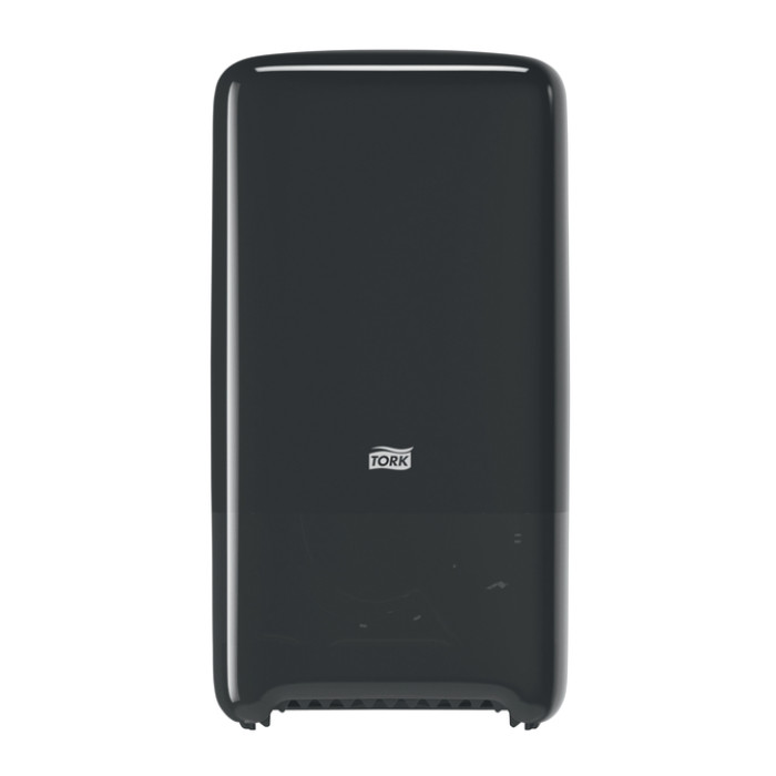 Toiletpapierdispenser Tork T6 Elevation medium duo zwart 557508