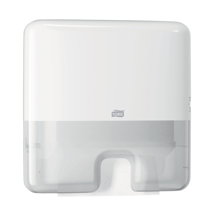 Handdoekdispenser Tork H2 Elevation Xpress klein wit 552100