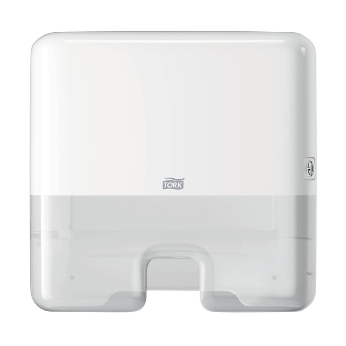 Handdoekdispenser Tork H2 Elevation Xpress klein wit 552100