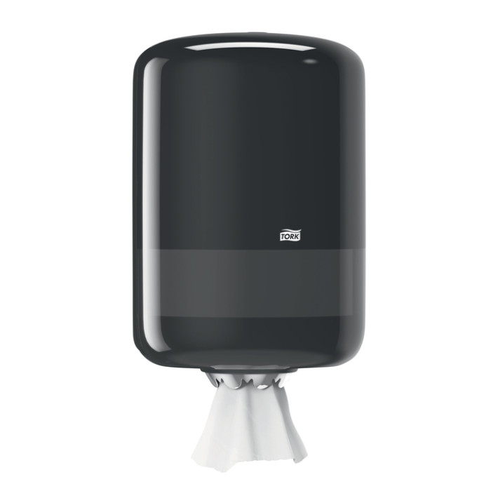 Poetspapierdispenser Tork M2 Elevation zwart 559008
