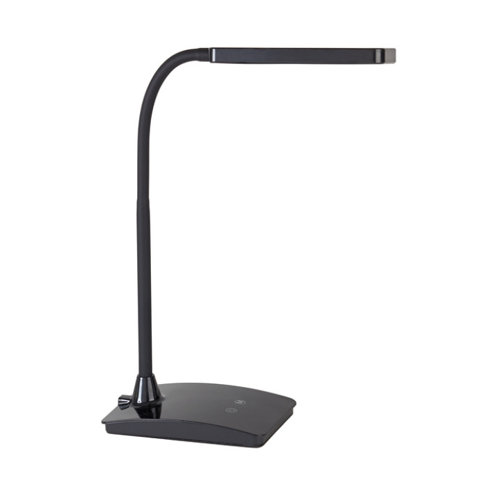 Bureaulamp MAUL Pearly LED voet dimbaar colour vario zwart