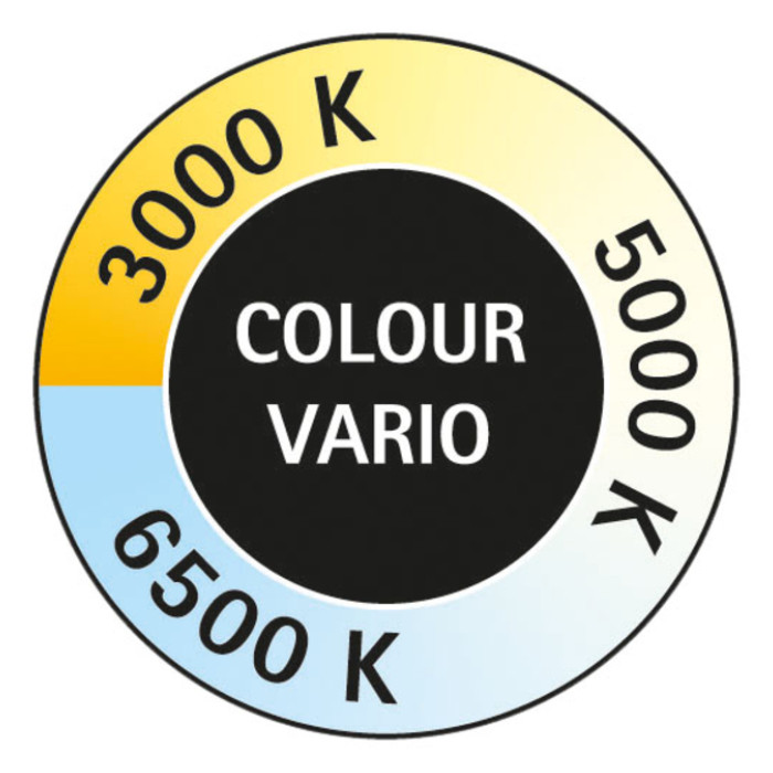 Bureaulamp MAUL Pearly LED voet dimbaar colour vario zwart