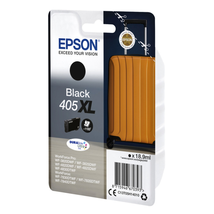 Inktcartridge Epson 405XL T05H14 zwart