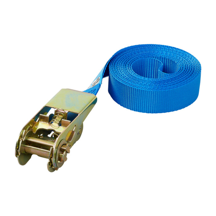 Spanband ProPlus ratel 5 meter blauw