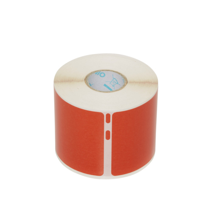 Etiket Dymo LabelWriter naamkaart 54x101mm 1 rol á 220 stuks rood