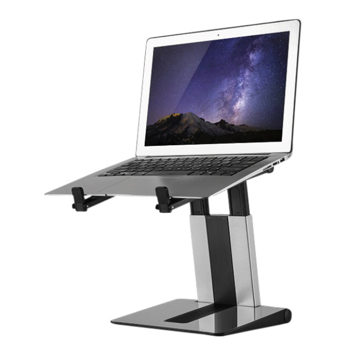 Laptopstandaard Neomounts NSLS200 opvouwbaar zwart zilver