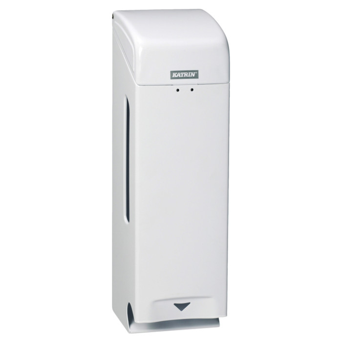 Toiletpapierdispenser Katrin drie rollen metaal wit 984503