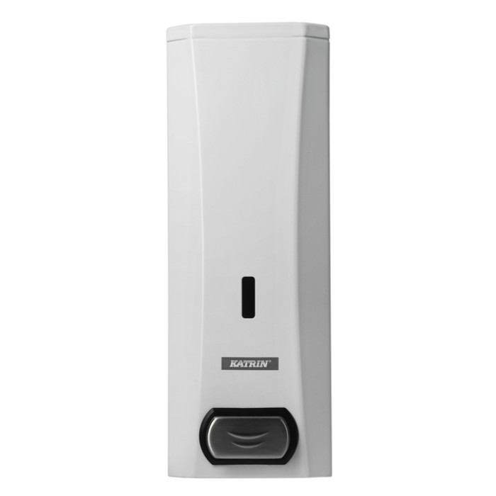 Zeepdispenser Katrin metaal 1000ml wit 982517
