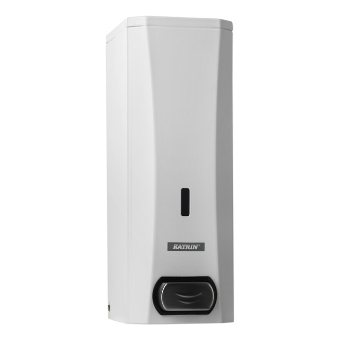 Zeepdispenser Katrin metaal 1000ml wit 982517