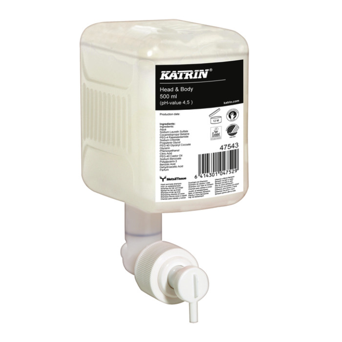 Handzeep Katrin Head & Body vloeibaar 500ml 47543
